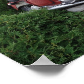 オールドレッドバイクポスター ポスター (角)