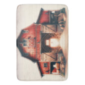 オールドレッドバーンカントリ素朴ー バスマット (正面縦)