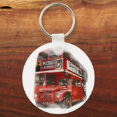 オールドレッドロンドンバス キーホルダー (正面)