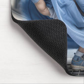 オールドレディーオンアウィーディ通りベント マウスパッド (コーナー)