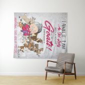 オールドレディーハウスフルオブヤギ タペストリー (インサイチュ(横))