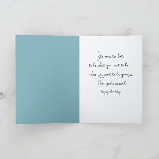 オールドレディ カード (内部)