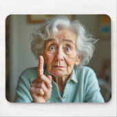 オールドレディ マウスパッド (正面)