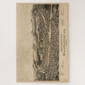 オールドレバノンNH & White River Junction VTマップ1889 ジグソーパズル (縦)
