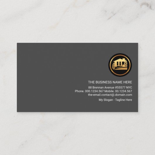 オールドレンガウォールニューレンガ敷設建築 名刺 (裏面)