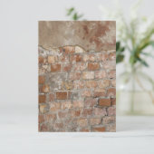 オールドレンガウォール招待状 招待状 (スタンド正面)