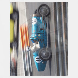 オールドレーサー フリースブランケット