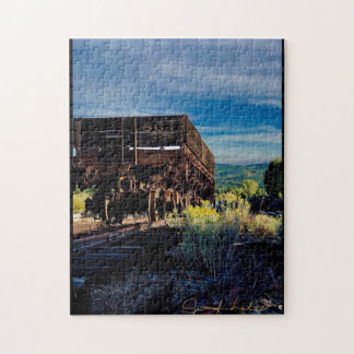 オールドレールカーパズル ジグソーパズル