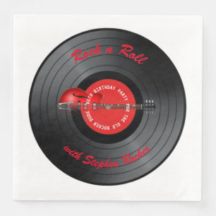 オールドロッカーデュデギターレコード誕生日パーティー