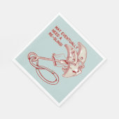 オールドロック登山カムおもしろい スタンダードランチョンナプキン (角)