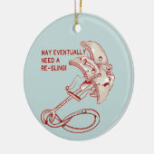 オールドロック登山カムおもしろい セラミックオーナメント (左)