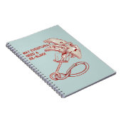 オールドロック登山カムおもしろい ノートブック (右側)