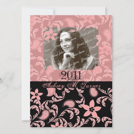 オールドロマファッションドンス 招待状 (正面)