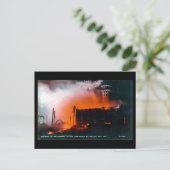 オールドロンドンポストカード – Crystal Palace Fire 1936 ポストカード (スタンド正面)