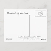 オールドロンドンポストカード – Crystal Palace Fire 1936 ポストカード (裏面)