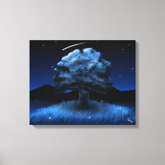 オールドローカストヒル キャンバスプリント (正面)