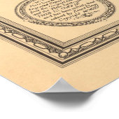 オールドロードアイランド図鑑マップ(1925) ポスター (角)