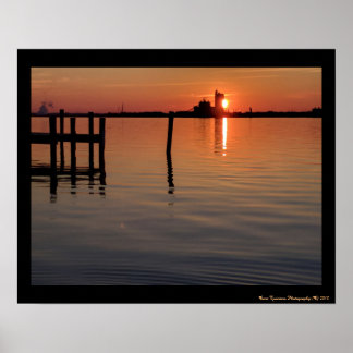 オールドロードベイサンセットポスター ポスター