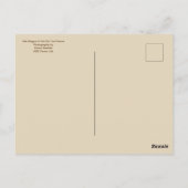 オールドワゴンイン秋オンザプレーリー – はがき (裏面)