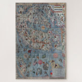 オールドワールドカルタマリーナの地図 ジグソーパズル (縦)