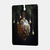 オールドワールドクリスマスホリデーオーナメント メタルオーナメント (正面左)