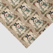 オールドワールドクリスマス雪だるま 薄葉紙 (詳細)