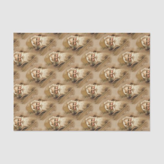 オールドワールドサンタクロース – ティッシュペーパー 薄葉紙 (正面)