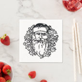 オールドワールドサンタペーパーナプキン スタンダードカクテルナプキン (インサイチュ)