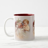 オールドワールドサンタ&ケルブ ツートーンマグカップ (左)