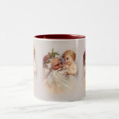 オールドワールドサンタ&ケルブ ツートーンマグカップ (中央)