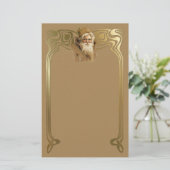 オールドワールドサンタ 便箋 (スタンド正面)