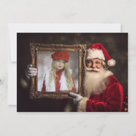 オールドワールドサンタ |写真の追加 | Luxeクリスマス シーズンカード