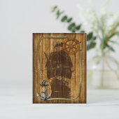 オールドワールドセーリング ポストカード (スタンド正面)