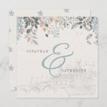 オールドワールドチャーム結婚式招待状