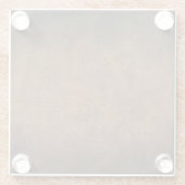 オールドワールドフェイクレザー ガラスコースター (裏面)