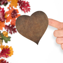 オールドワールドフェイクレザー ハートシール