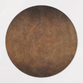 オールドワールドフェイクレザー ラベル (デザイン1)