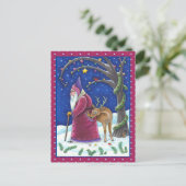 オールドワールドベルニックル&空腹トナカイ，クリスマス シーズンポストカード (スタンド正面)