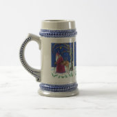 オールドワールドベルニックル&空腹トナカイ,クリスマス ビールジョッキ (左)