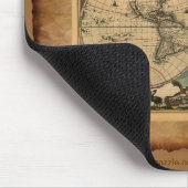 オールドワールドマップマウスパッド マウスパッド (コーナー)