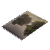 オールドワールドランドスケープ絵画ファインアート ノートブック (左側)