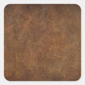 オールドワールド フェイクレザー スクエアシール (正面)