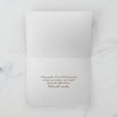 オールドヴァイオリン悔やみや弔慰 カード (内部)