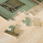 オールドヴィレッジブリタニーフランストラベルアドベンチャー ジグソーパズル (側面)