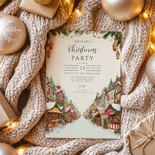 オールドヴィレファッションドッジクリスマス 招待状