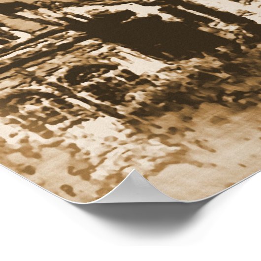 オールドヴィンテージセントルイス大聖堂クォーフランスのター ポスター (角)