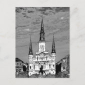 オールドヴィンテージセントルイス大聖堂フランスのクォーターニュー ポストカード (正面)