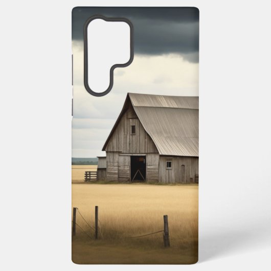 オールドヴィンテージバーンフィールド SAMSUNG GALAXYケース (裏面)