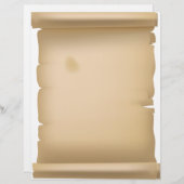 オールドヴィンテージパーチメント紙 (正面/裏面)