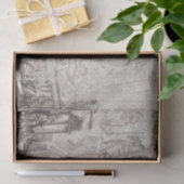 オールドヴィンテージマップオブローマシ素晴らしティ 薄葉紙 (ギフト)